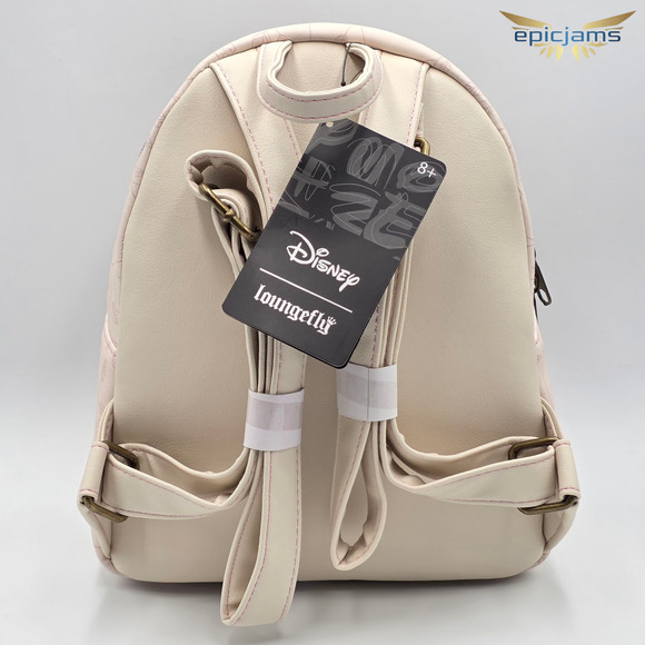 Loungefly Disney Robin Hood & Maid Marian Floral Love Mini Backpack Bag New - Picture 5 of 5